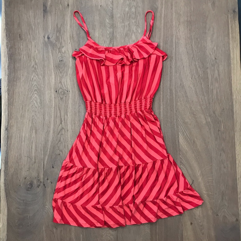 Ella Moss Red/Coral Casual Dress
